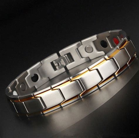 Jeulia Magnetic Men S Bracelet In Titanium Steel Cm Jeulia Nz