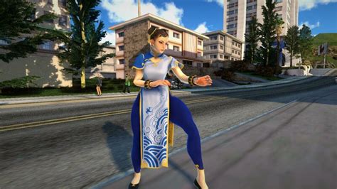 Gta San Andreas Street Fighter 6 Chun Li Mod