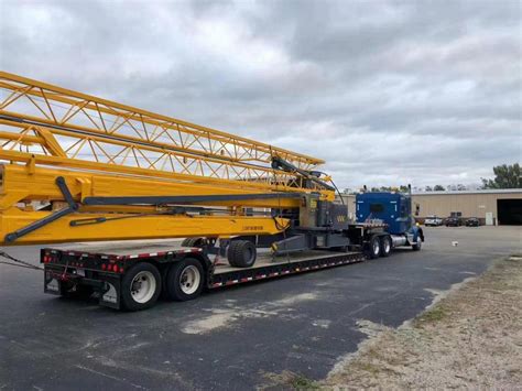 Ton Self Erecting Tower Crane America Customer Jiufa