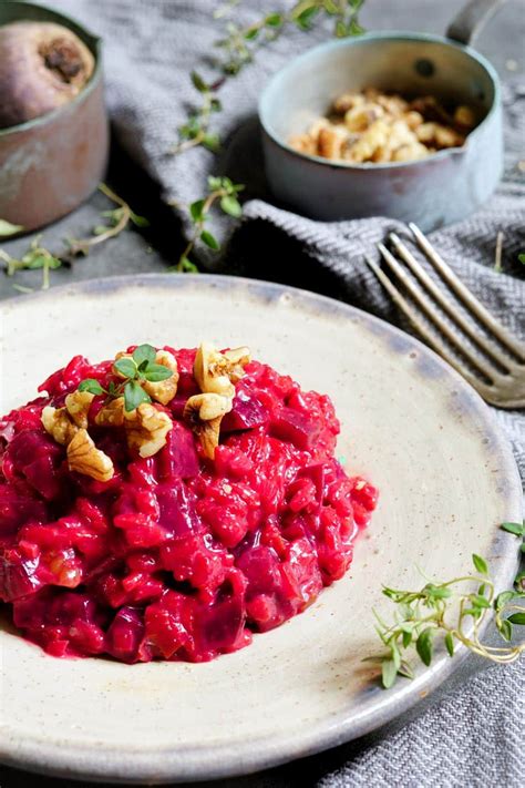 Rote Bete Gorgonzola Risotto