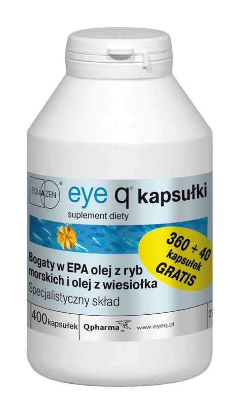 Qpharma Eye Q Suplement Diety 400 Kapsułek Sklep Empikcom