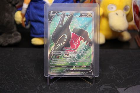 Pokémon TCG Regidrago V Sword Shield Silver Tempest 183 195 Holo