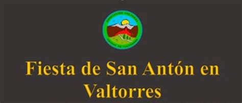 Fiesta de San Antón 2024 Ayuntamiento de Valtorres