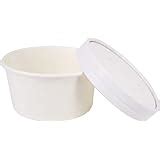 Amazon Belinlen Set Oz Disposable White Ice Cream Cups With