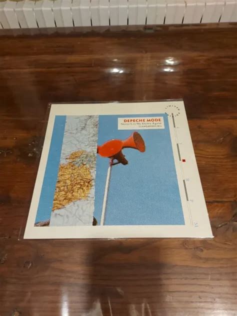 DEPECHE MODE NEVER Let Me Down Again Tsangarides Mix Maxi LP Limited