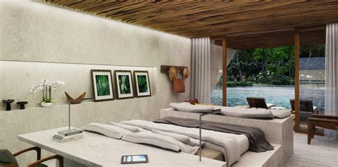 Anantara Preá Ceará Resort Pool Villa Bedroom Rendering Latte Luxury News