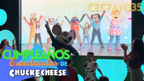 Chuck E Live La Fiesta De Cumplea Eros Espectacular De Chuck E