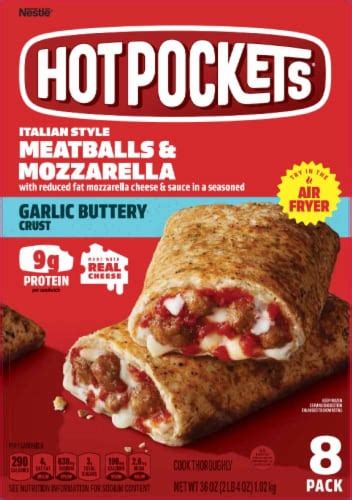 Hot Pockets Meatball Mozzarella Frozen Sandwiches Ct Frys Food