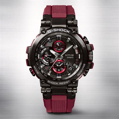 Casio announces a new G-SHOCK MT-G connected watch with "Vibrant Red ...