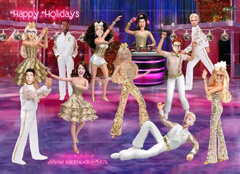 Barbie Disco Holiday Card