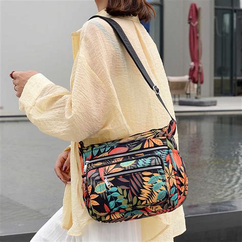 Anuirheih Crossbody Bags For Women Travel Shoulder Bag Waterproof