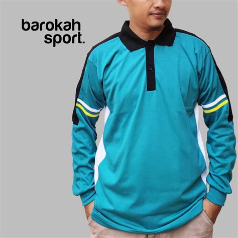 Jual Baju Training Kaos Olahraga Lengan Panjang Baju Olahraga Senam