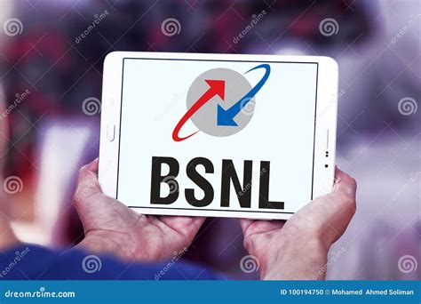 BSNL Telecommunications Company Logo Editorial Image - Image of icon ...