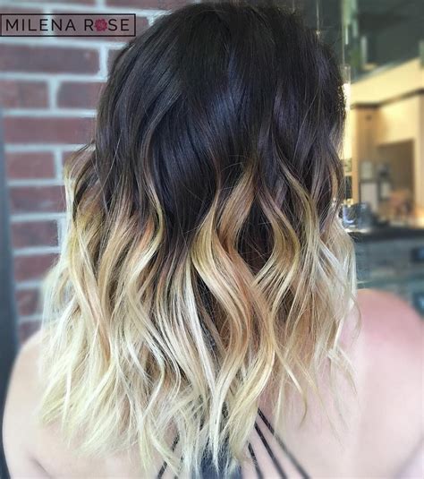 40 Vivid Ideas For Black Ombre Hair Black Hair Ombre Ombre Hair