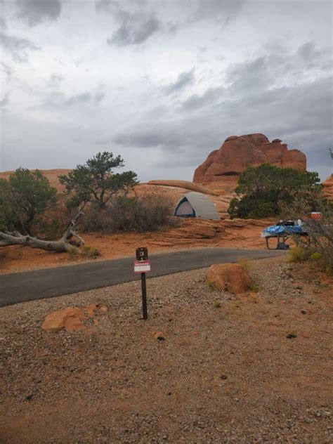 Arches National Park Camping Devils Garden Campground Park Ranger John