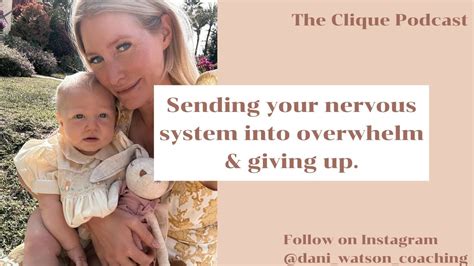 Sending Your Nervous System Into Overwhelm Giving Up Youtube