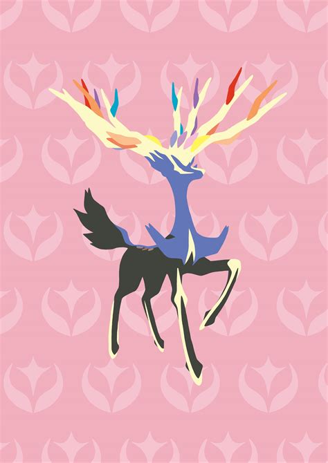 Xerneas Fan Art Wallpaper