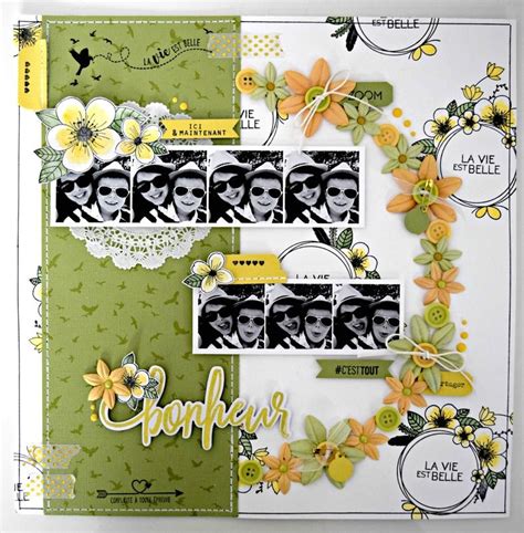 Créations pour Version Scrap avec les nouveautés Florilèges Design