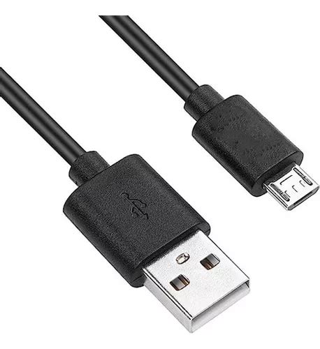 Cable Usb A Micro Usb 1 Metro Reforzado Carga Rápida Pro21 Color Negro