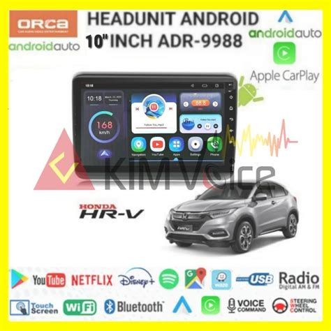 Jual Head Unit Android Orca Inch Oem Honda Hrv Soket Pnp Shopee