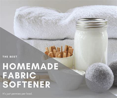 Diy Homemade Fabric Softener