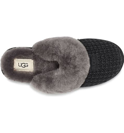 Ugg® Cozy Knit Genuine Shearling Slipper Women Nordstrom