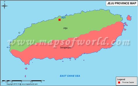 Jeju Map | Province Map of Jeju (Jeju-do)