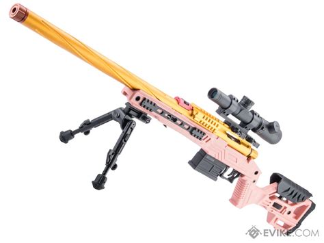 Slong Airsoft Tsr 100 Airsoft Sniper Rifle Model Full Size Pink