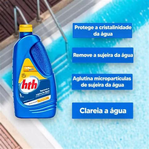 Clarifica Maxfloc Hth Solu O Para Piscinas Litro Ecomando