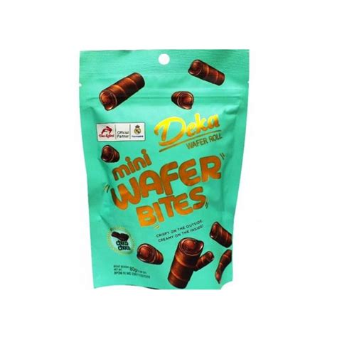 Jual Deka Wafer Roll Mini Bites Choco G Shopee Indonesia