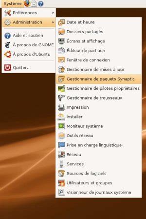 Guide D Installation De Programmes Sous Linux Lancer Le Gestionnaire