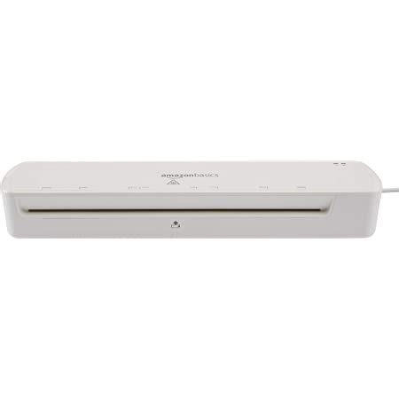 Amazon Amazon Basics Inch Thermal Laminator Machine White