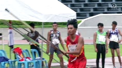 Palarong Pambansa Pole Vault Event Video Dailymotion