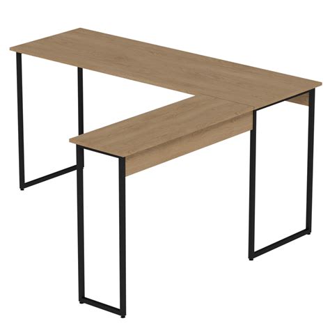 Mesa Escrivaninha Em L Estilo Industrial SMART LITE 150cm X 74cm X