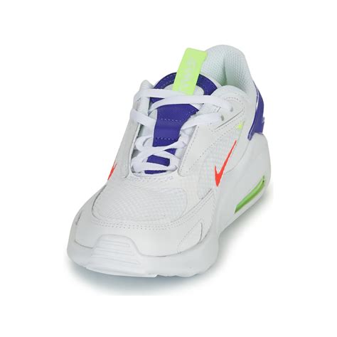 Nike Air Max Bolt Gs Blanc Bleu Livraison Gratuite Spartoo