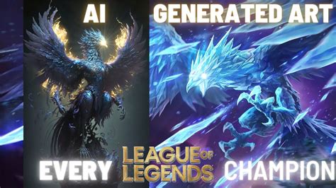 AI GENERATED ART EVERY LEAGUE OF LEGENDS CHAMPION By Spicy23