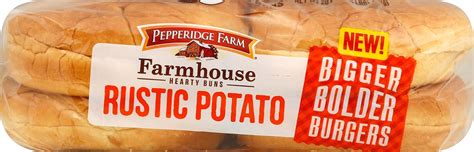 Pepperidge Farm Farmhouse Rustic Potato Buns 20 Ounce Grocery And Gourmet Food