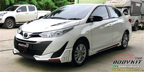 Max Speed Bodykit for Toyota Yaris Ativ 2018 2019 COLOR TRGTW星博國際貿易有限公司