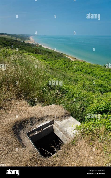 France Calvados Colleville Sur Mer Omaha Beach Point Fort Wn Le