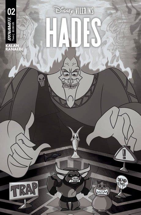 Disney Villains Hades 2h Dynamite Entertainment Comic Book Value