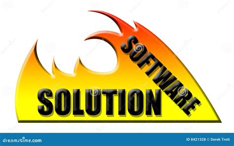 Software Solution Stock Illustration Illustration Of Solution 8421328