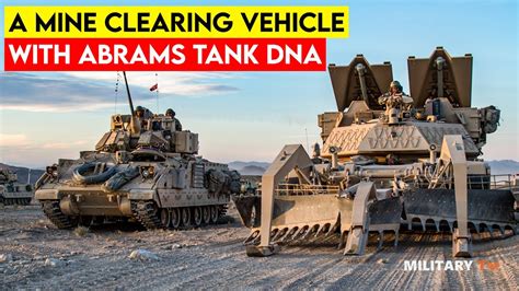 M1150 ABV A Mine Clearing Vehicle With M1 Abrams Tank DNA YouTube