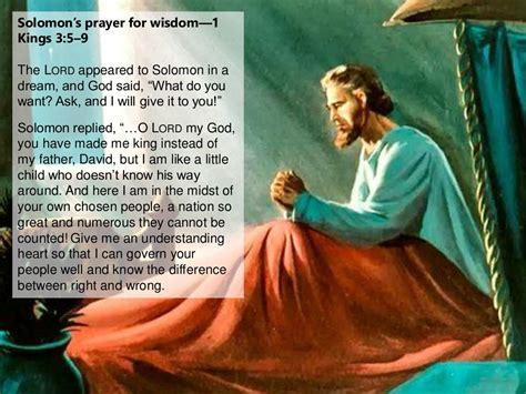 Notable Prayers in the Bible