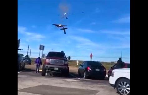 planes collide explode   air show