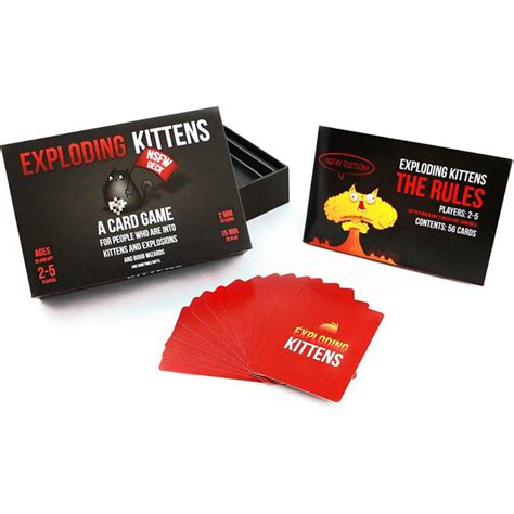 Exploding Kittens Nsfw Edition Engelstalig Kaartspel