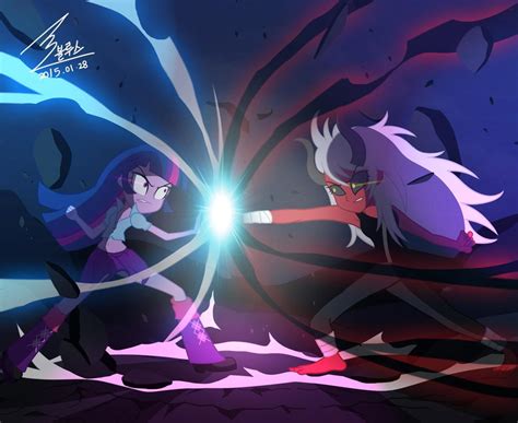 MLP Twilight Sparkle Vs Tirek by 0Bluse on DeviantArt