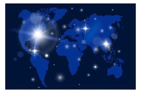 World Map Light Vectors And Illustrations For Free Download