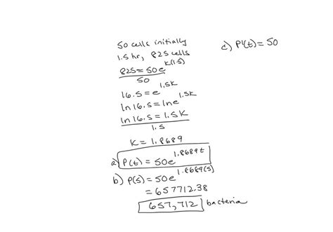 Solved Title Bacterial Growth And Population Size The Culture Of The