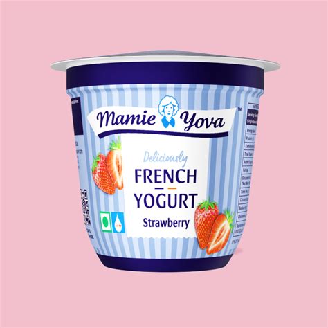 Mamie Yova French Yogurt Strawberry 90 G