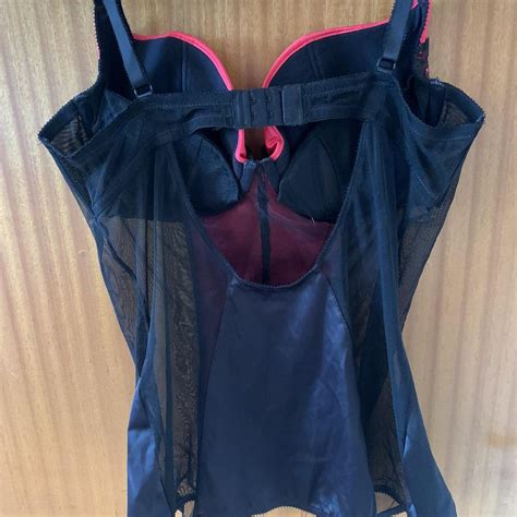 Ann Summers Women S Black And Red Underwear Depop